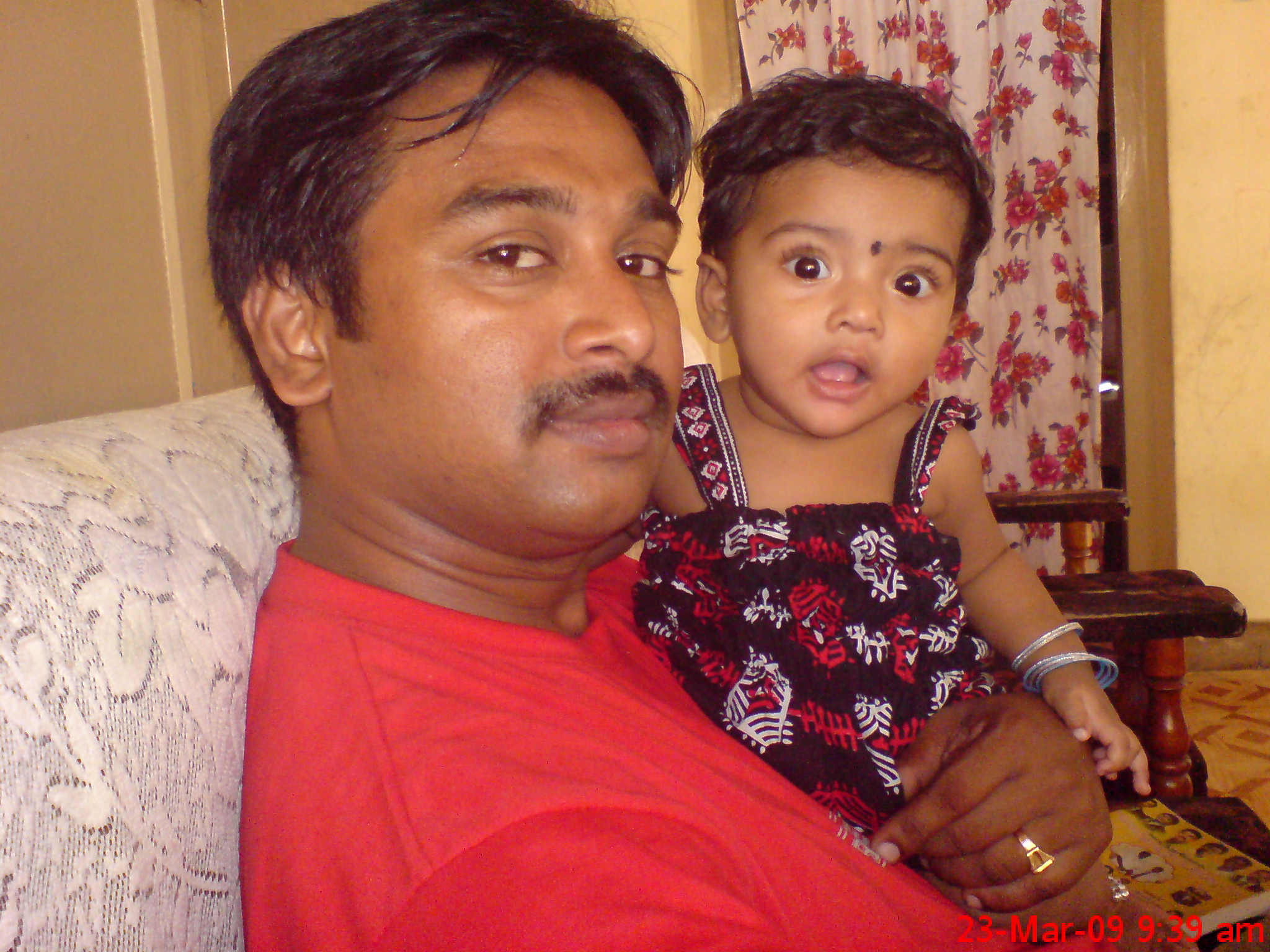 my uncle and my sister